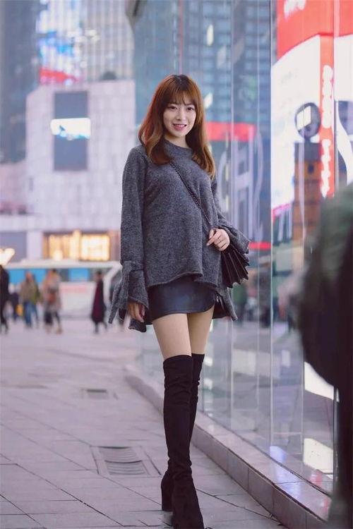 长筒靴丝袜美女,演绎时尚美女生态